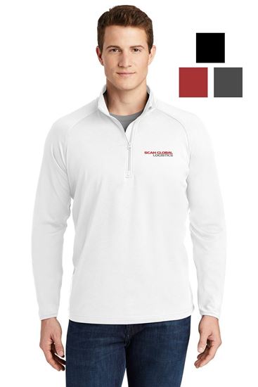 Picture of Pullover Stretch 1/2-Zip - Mens