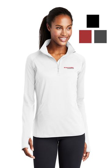 Picture of Pullover Stretch 1/2-Zip - Ladies