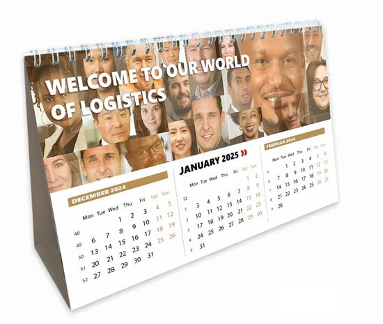 Picture of 2025 Desk Calendar